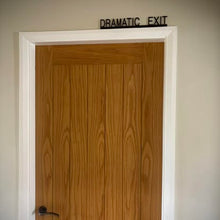 Load image into Gallery viewer, 'Dramatic Exit' wall art (modern style)