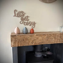 Load image into Gallery viewer, Let&#39;s get cosy ~ wall art
